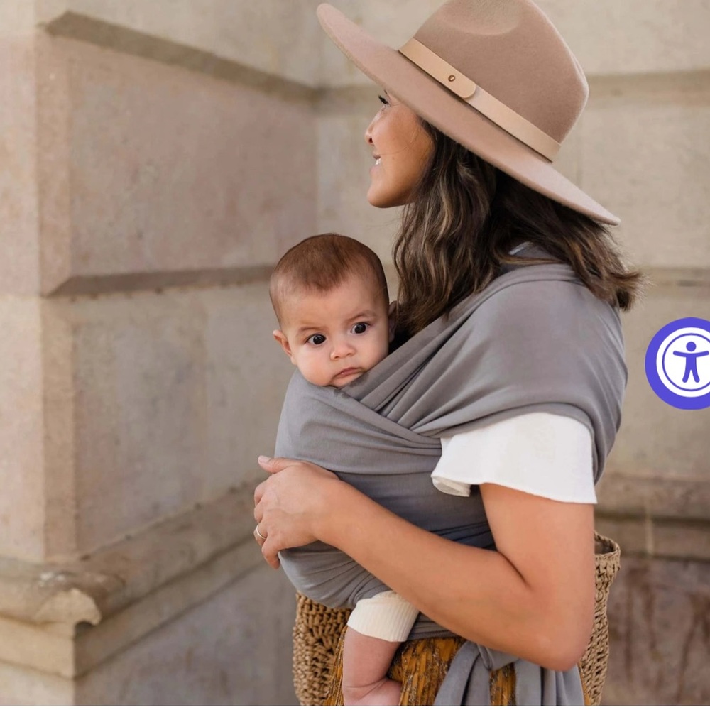 Boba Organic Kids Wrap in Gray